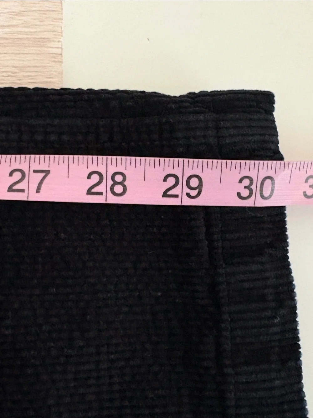 ModCloth All Aboard For Corduroy Navy Mid Rise Flare Pants - Picture 14 of 16